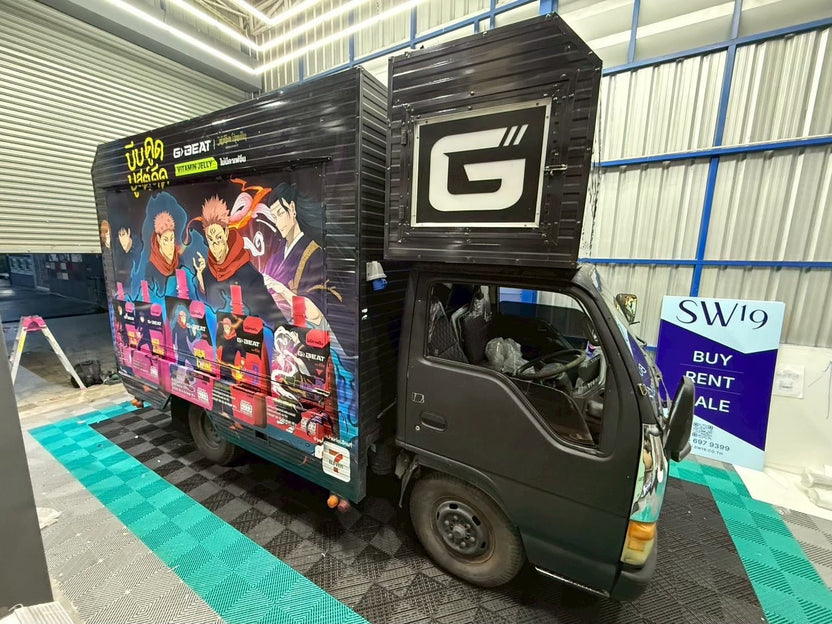รับทำสติ๊กเกอร์โปรโมชันติดรถ สีสวยโดดเด่น มองเห็นได้ชัดเจนบนท้องถนน