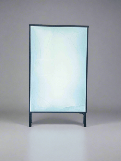 ป้ายไฟตั้งพื้นสำเร็จรูป สว่างคมชัด เคลื่อนย้ายง่าย เหมาะสำหรับร้านค้าและงานอีเวนต์