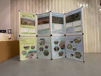 ฉากพาเนลขนาดต่อช่อง 60x90 ซม. พร้อมกระเป๋าจัดเก็บพกพา