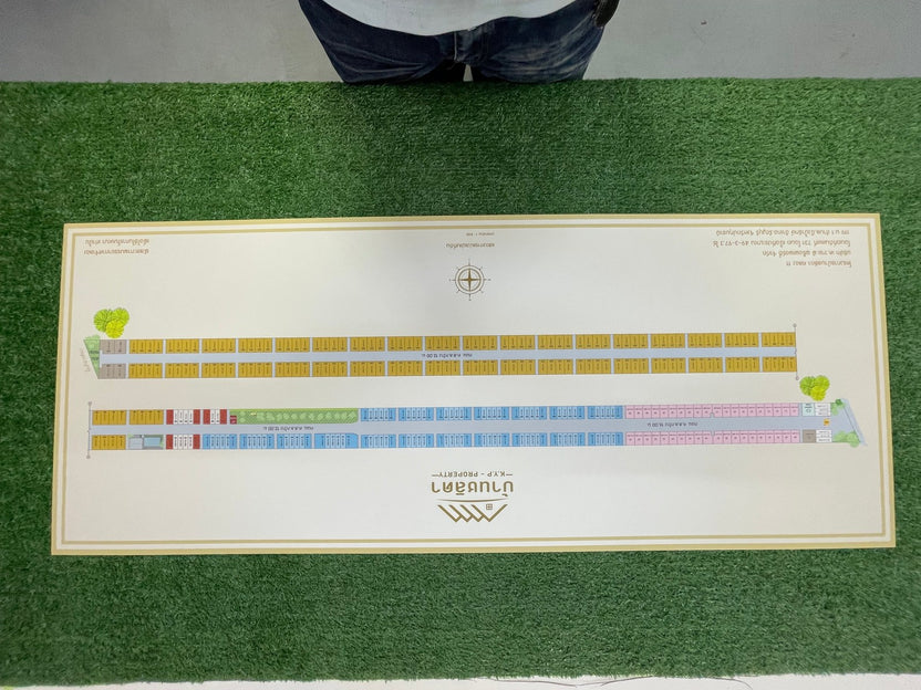 ป้ายแผนผังทางหนีไฟ ติดตั้งในอาคาร โรงงาน โรงแรม คอนโด สำนักงาน