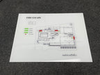ป้ายแผนผังทางหนีไฟ ติดตั้งในอาคาร โรงงาน โรงแรม คอนโด สำนักงาน