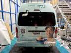 สติ๊กเกอร์ติดรถตู้ Van Wrap Sticker พิมพ์คมชัด วัสดุทนทาน เหมาะสำหรับโฆษณา โปรโมชัน และตกแต่งรถเพื่อสร้างเอกลักษณ์