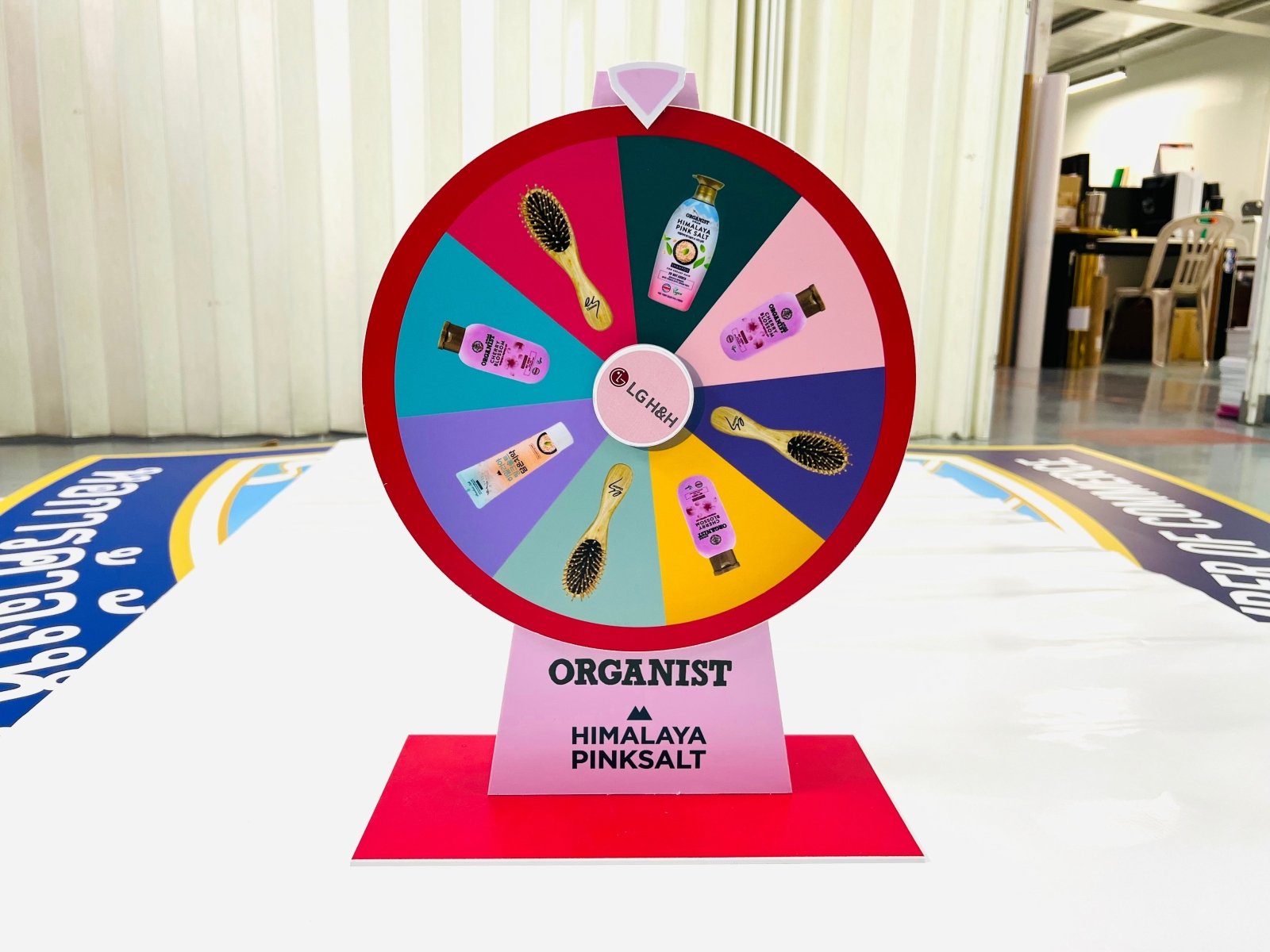 ป้ายวงล้อหมุน เสี่ยงโชค โปรโมชัน และอีเวนต์ ดึงดูดความสนใจ เหมาะสำหรับงานจัดกิจกรรม