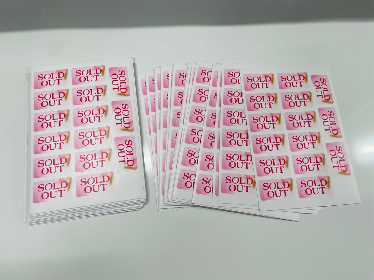 สติ๊กเกอร์ไดคัทลายการ์ตูน A5/A4 พิมพ์สีสด คมชัด เหมาะสำหรับของสะสม งานตกแต่ง และโปรโมชัน