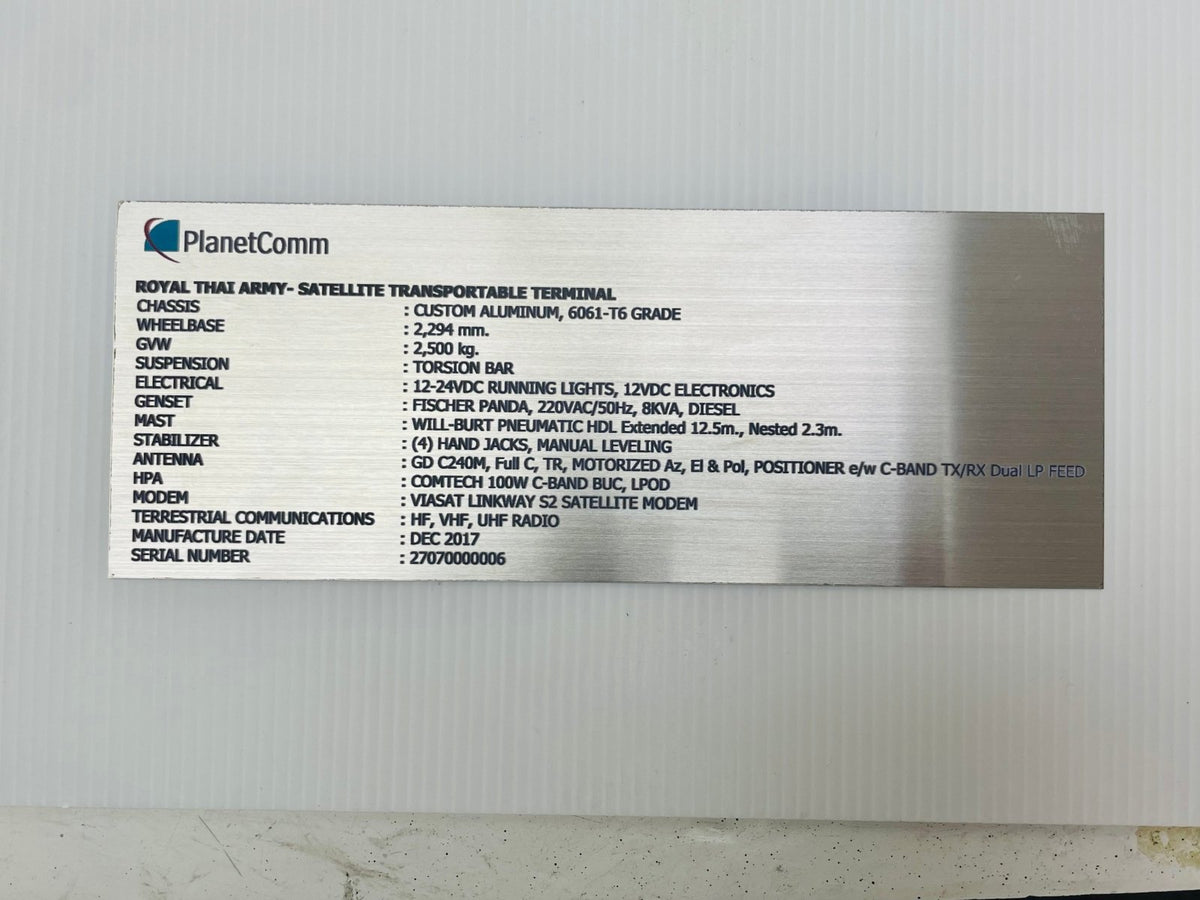 ป้ายเนมเพลท เนมแทก และป้ายกัดกรดเซาะร่อง ตัวอักษรคมชัด ทนทาน เหมาะสำหรับป้ายชื่อบริษัท เครื่องจักร และงานอุตสาหกรรม