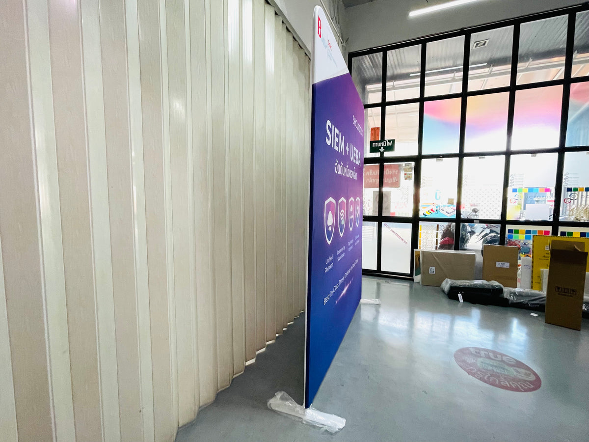 ชุดจัดนิทรรศการ ผ้าแฟบริก Fabric Backdrop Display