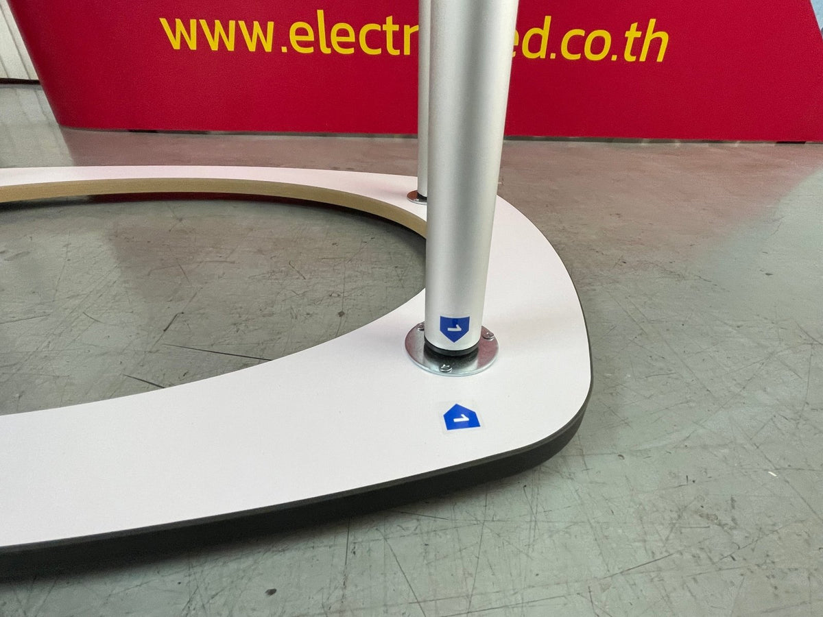 โต๊ะ เคาน์เตอร์ โต๊ะชวนชิม Promotion Counter น้ำหนักเบา ถอดประกอบง่าย เหมาะสำหรับงานอีเวนต์ โปรโมชัน และออกบูธ