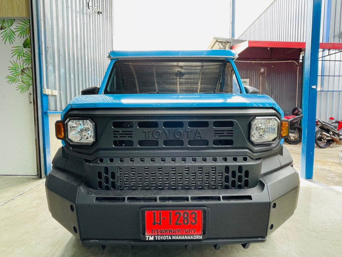 แร็ปสติ๊กเกอร์กระบะ Hilux Champ พิมพ์คมชัด วัสดุทนทาน เหมาะสำหรับงานโฆษณาและตกแต่งรถ