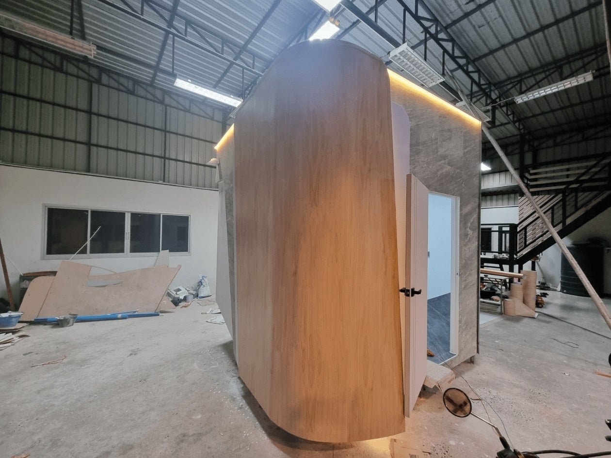 สติ๊กเกอร์ลายไม้ สติ๊กเกอร์ลายหิน พิมพ์คมชัด ลายเสมือนจริง เหมาะสำหรับตกแต่งผนังและเฟอร์นิเจอร์