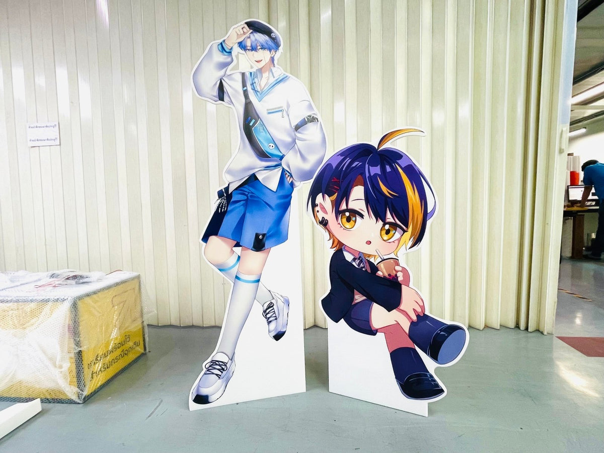 สแตนดี้อนิเมะ สแตนดี้การ์ตูน Standee Anime ดีไซน์สีสด คมชัด เหมาะสำหรับงานอีเวนต์ และร้านค้า