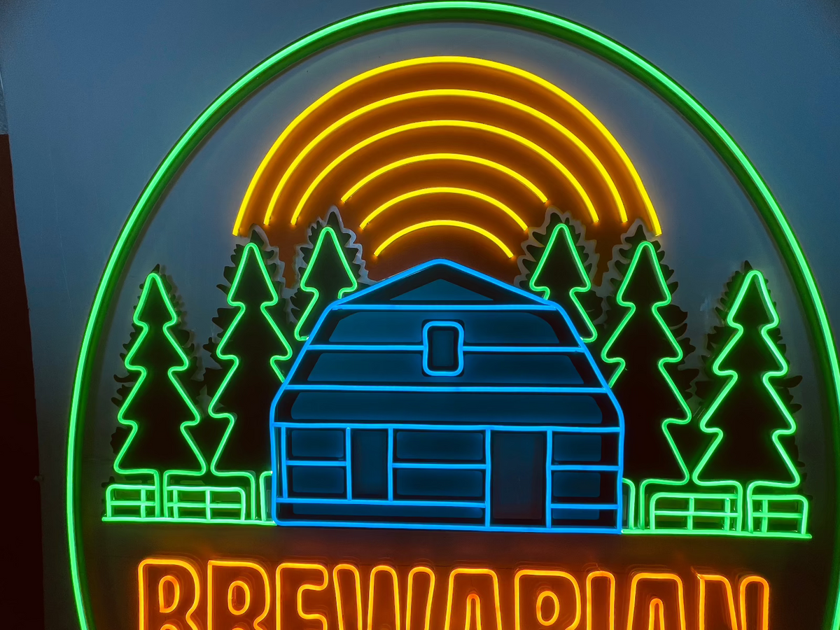 ป้ายไฟนีออน Neon Sign สีสันสดใส ดัดโค้งตามแบบ สวยงามสะดุดตา เหมาะสำหรับร้านอาหาร คาเฟ่ บาร์ และงานตกแต่ง