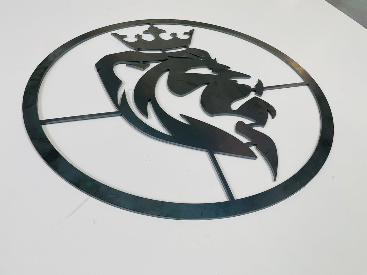 ป้ายโลหะฉลุเลเซอร์ และป้ายเหล็กฉลุเลเซอร์ ตัดคมชัด ดีไซน์สวยงาม ทนทาน เหมาะสำหรับป้ายบริษัท ร้านค้า และงานตกแต่ง