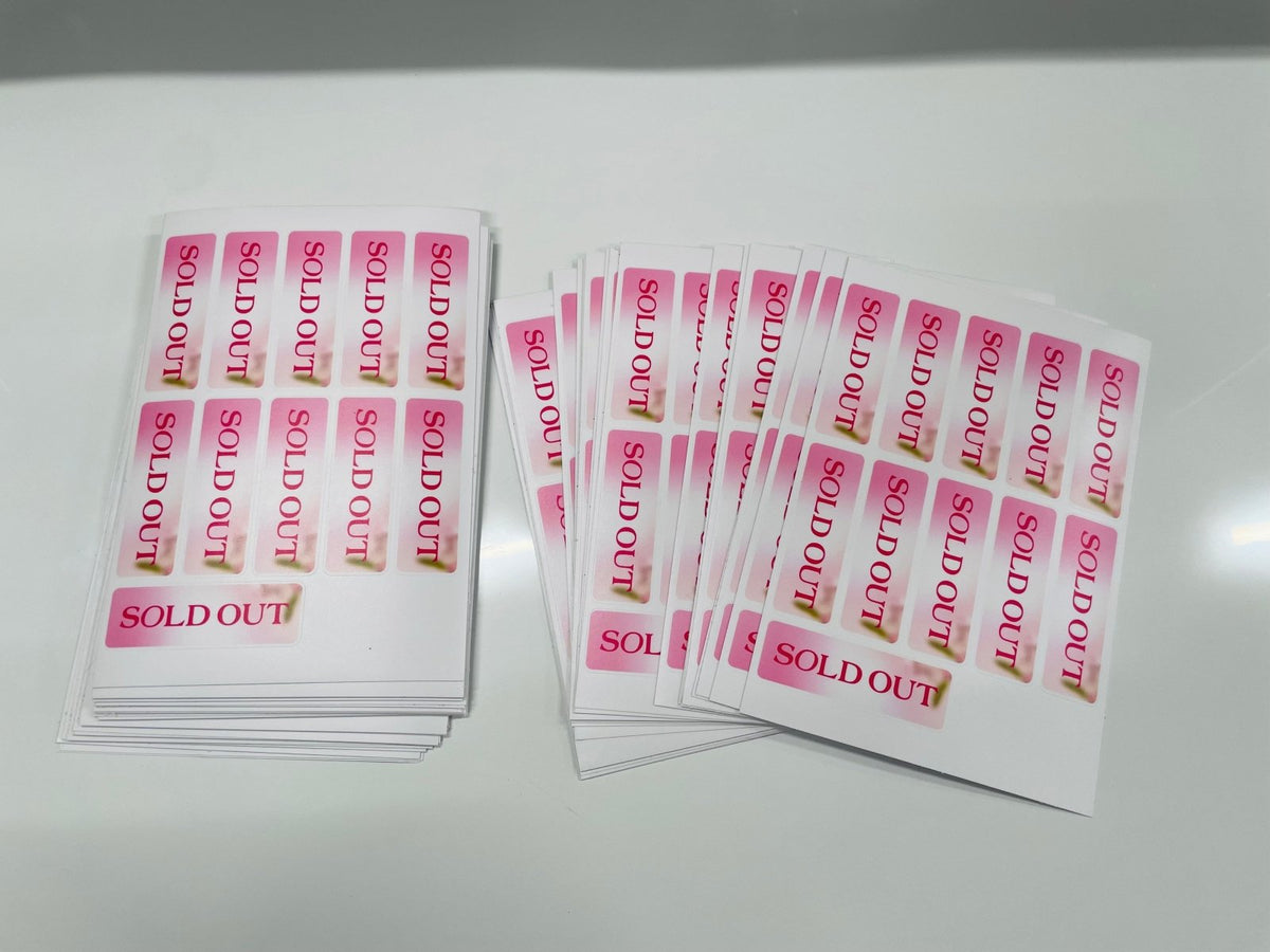 สติ๊กเกอร์ไดคัทลายการ์ตูน A5/A4 พิมพ์สีสด คมชัด เหมาะสำหรับของสะสม งานตกแต่ง และโปรโมชัน