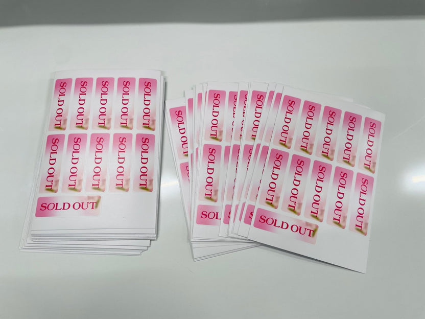 สติ๊กเกอร์ไดคัทลายการ์ตูน A5/A4 พิมพ์สีสด คมชัด เหมาะสำหรับของสะสม งานตกแต่ง และโปรโมชัน