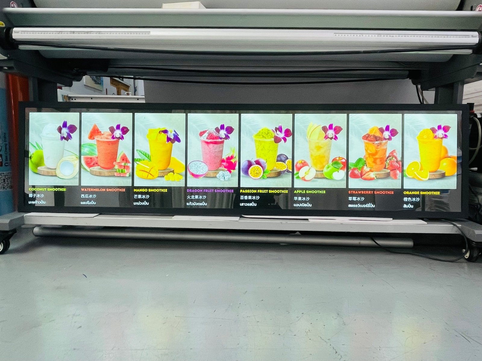 ป้ายไฟ LED Slim Lightbox ป้ายกรอบไฟแบบบาง ดีไซน์ทันสมัย สว่างคมชัด เหมาะสำหรับป้ายโฆษณา หน้าร้าน และงานโปรโมชัน