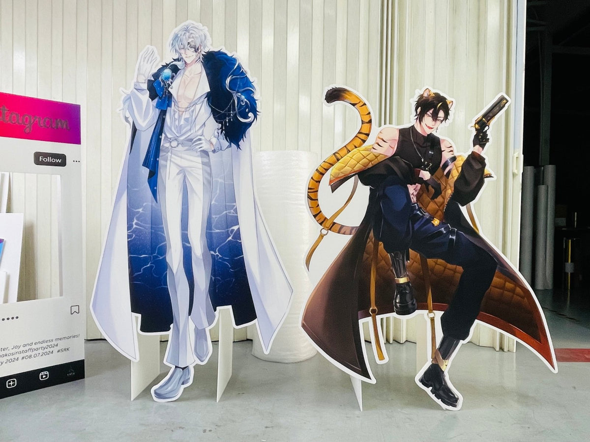 สแตนดี้อนิเมะ สแตนดี้การ์ตูน Standee Anime ดีไซน์สีสด คมชัด เหมาะสำหรับงานอีเวนต์ และร้านค้า
