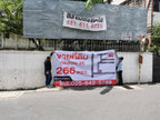 ป้ายไวนิลขายบ้าน ข้อความชัดเจน ทนแดดฝน เหมาะสำหรับงานอสังหาริมทรัพย์ และโครงการที่อยู่อาศัย