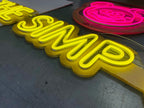 ป้ายไฟนีออน Neon Sign สีสันสดใส ดัดโค้งตามแบบ สวยงามสะดุดตา เหมาะสำหรับร้านอาหาร คาเฟ่ บาร์ และงานตกแต่ง