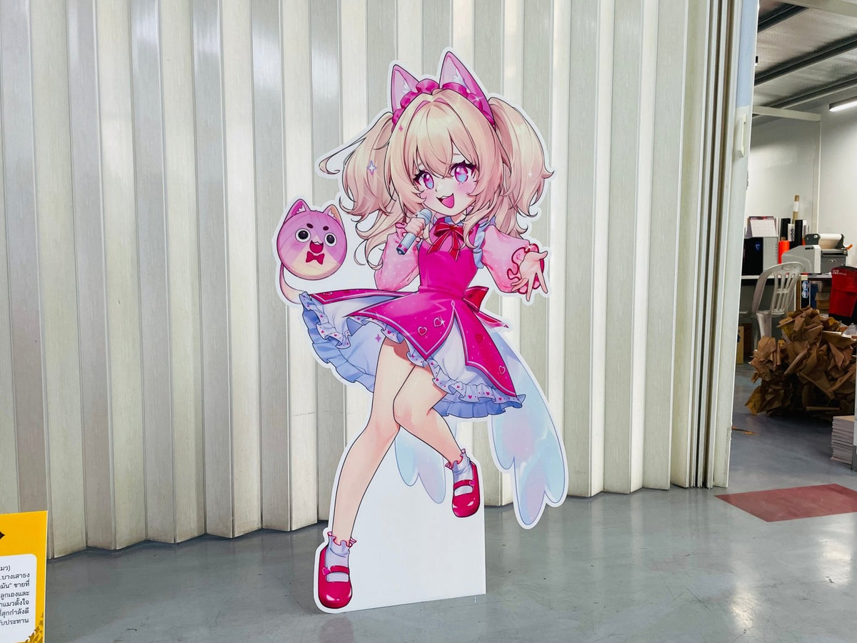 สแตนดี้อนิเมะ สแตนดี้การ์ตูน Standee Anime ดีไซน์สีสด คมชัด เหมาะสำหรับงานอีเวนต์ และร้านค้า