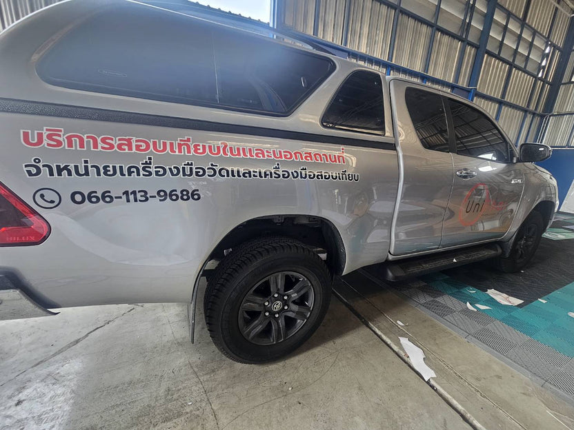 สติ๊กเกอร์ไดคัทติดรถ พิมพ์คมชัด วัสดุทนทาน กันน้ำ เหมาะสำหรับงานโฆษณา โปรโมชัน และตกแต่งรถเพื่อเพิ่มเอกลักษณ์