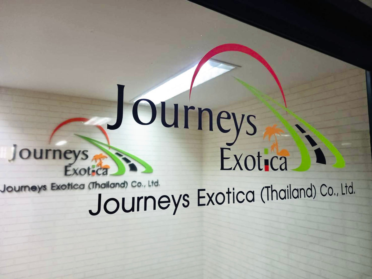 สติ๊กเกอร์ไคคัท สติ๊กเกอร์ติดกระจกหน้าร้าน