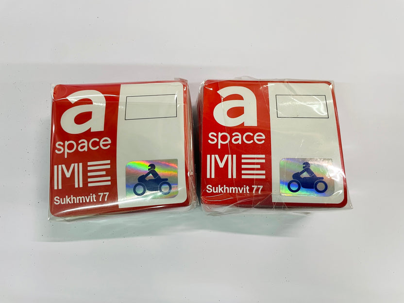 แผ่นสติ๊กเกอร์สูญญากาศติดหน้ารถ แผ่นสุญญากาศอนุญาตจอดรถ