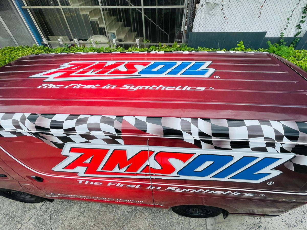 สติ๊กเกอร์ติดรถตู้ Van Wrap Sticker พิมพ์คมชัด วัสดุทนทาน เหมาะสำหรับโฆษณา โปรโมชัน และตกแต่งรถเพื่อสร้างเอกลักษณ์