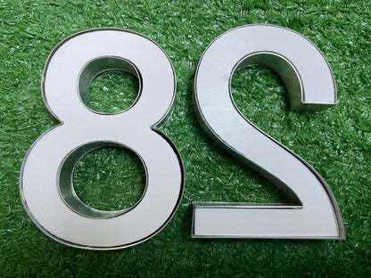 house number sign | room number plate 