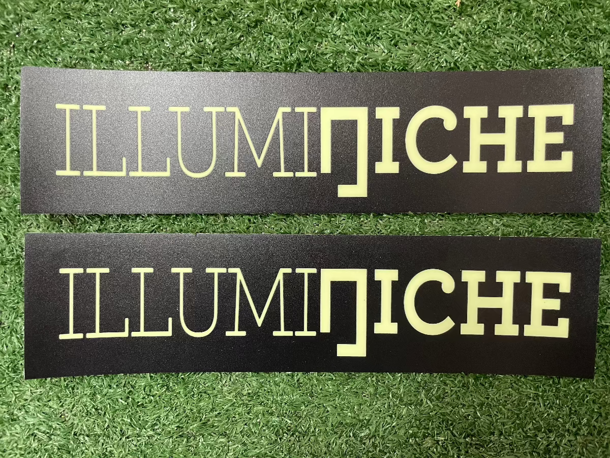 สติ๊กเกอร์เรืองแสง พรายน้ำ Glow in the Dark Sticker มองเห็นชัดในที่มืด เหมาะสำหรับงานตกแต่ง ป้ายความปลอดภัย และงานดีไซน์