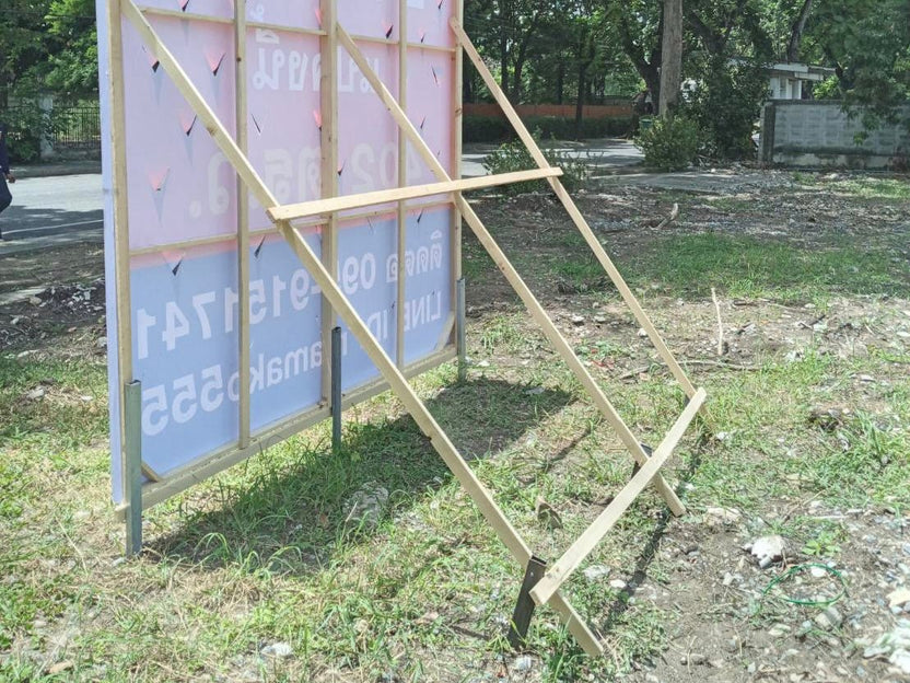ป้ายไวนิลขายบ้าน ข้อความชัดเจน ทนแดดฝน เหมาะสำหรับงานอสังหาริมทรัพย์ และโครงการที่อยู่อาศัย