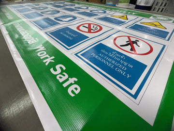 Safety First sign