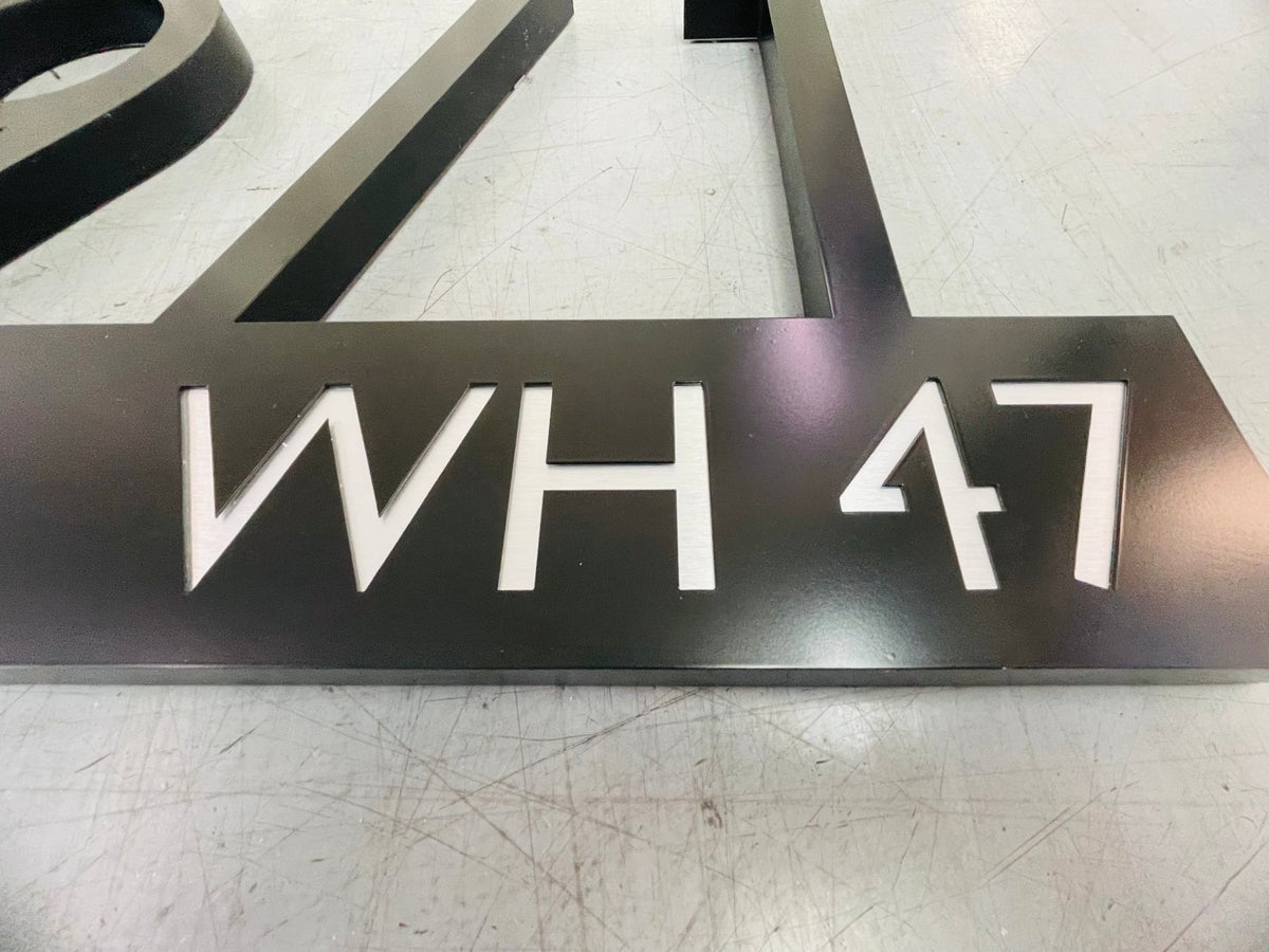 ป้ายบ้านเลขที่ และป้ายเลขที่ห้อง พิมพ์คมชัด ดีไซน์หรูหรา ทนทาน เหมาะสำหรับบ้าน อาคารชุด คอนโด และสำนักงาน