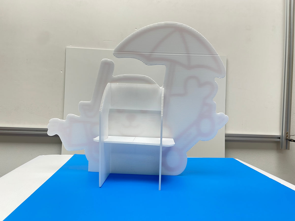 สแตนดี้ไดคัท Standee Die-Cut พิมพ์คมชัด น้ำหนักเบา ไดคัทตามแบบ เหมาะสำหรับงานอีเวนต์ โปรโมชัน และป้ายโฆษณา