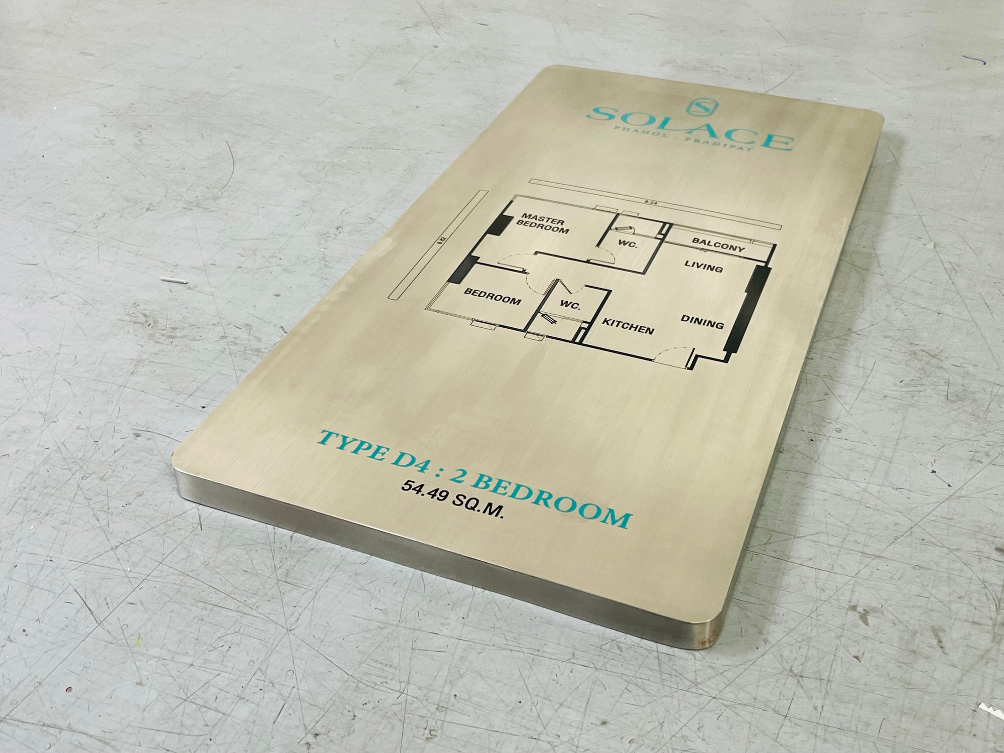 ป้ายกัดกรดโลหะ Etched Metal Sign สำหรับป้ายบริษัท ป้ายบริษัทแบบกัดกรดโลหะ คุณภาพสูง ผลิตตามแบบลูกค้า