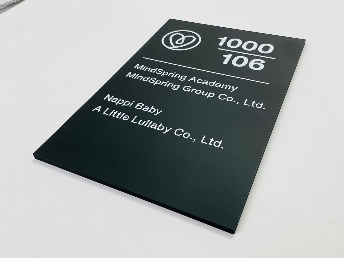 ป้ายพลาสวูดไดคัท และพลาสวูดตัวนูน พิมพ์คมชัด แข็งแรง ทนทาน เหมาะสำหรับป้ายร้านค้า ป้ายบริษัท และงานตกแต่งอาคาร