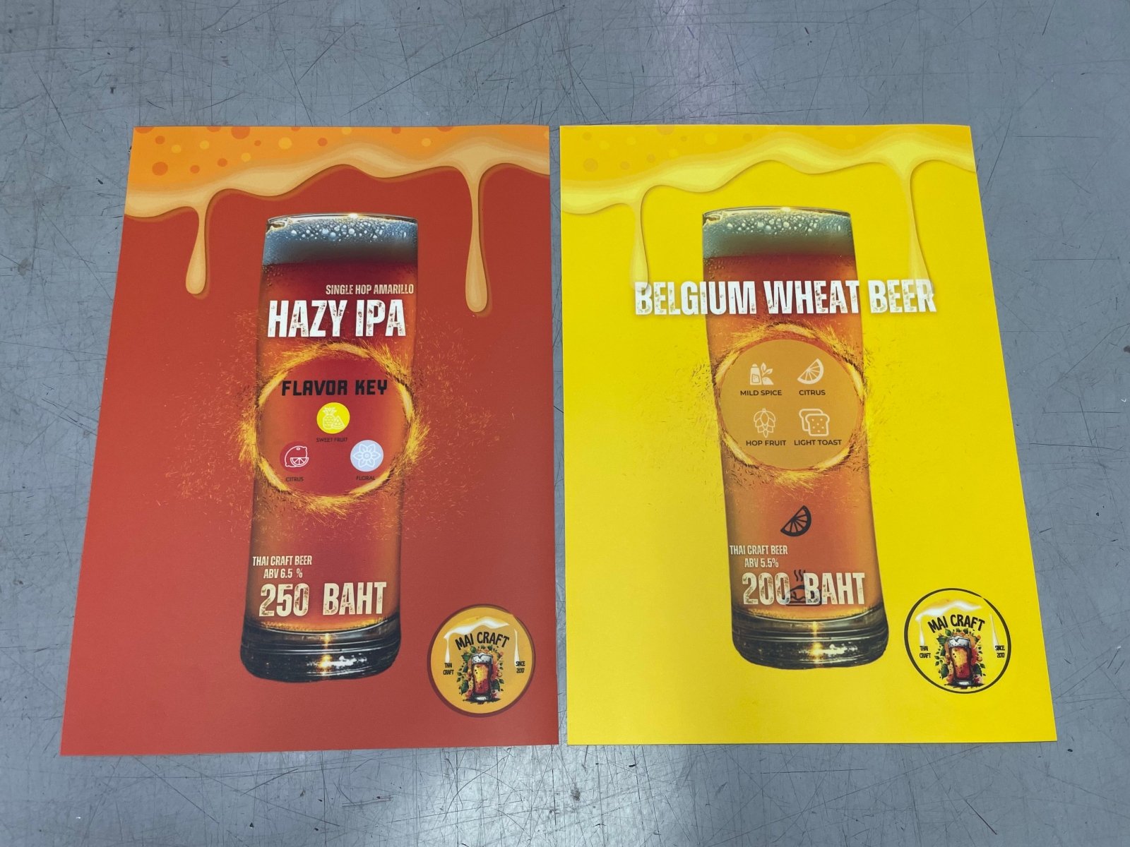 ป้ายไวนิลร้านอาหาร สีสด คมชัด เหมาะสำหรับร้านอาหาร คาเฟ่ และธุรกิจบริการด้านอาหาร