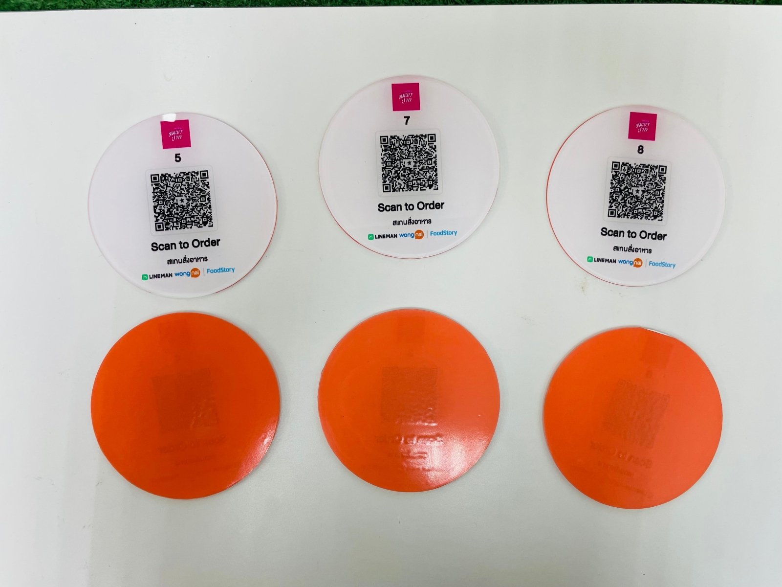 ป้ายคิวอาร์โค้ด QR Code พิมพ์คมชัด สแกนง่าย เหมาะสำหรับป้ายร้านค้า งานอีเวนต์ และโปรโมชัน