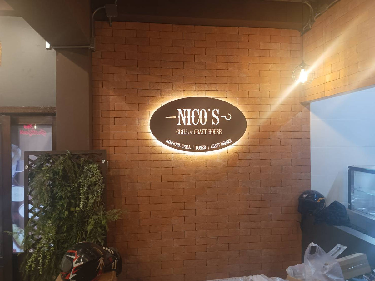 ป้ายโลหะฉลุเลเซอร์ และป้ายเหล็กฉลุเลเซอร์ ตัดคมชัด ดีไซน์สวยงาม ทนทาน เหมาะสำหรับป้ายบริษัท ร้านค้า และงานตกแต่ง