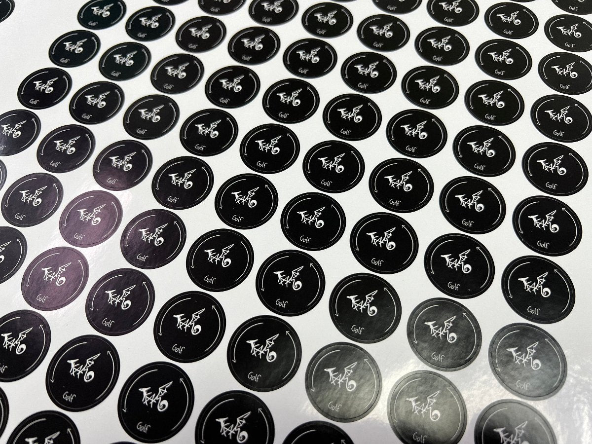 ฉลากสติ๊กเกอร์กันน้ำ PP สติ๊กเกอร์ไดคัท พิมพ์คมชัด ทนทาน กันน้ำ เหมาะสำหรับติดบรรจุภัณฑ์ สินค้า และงานโปรโมชัน