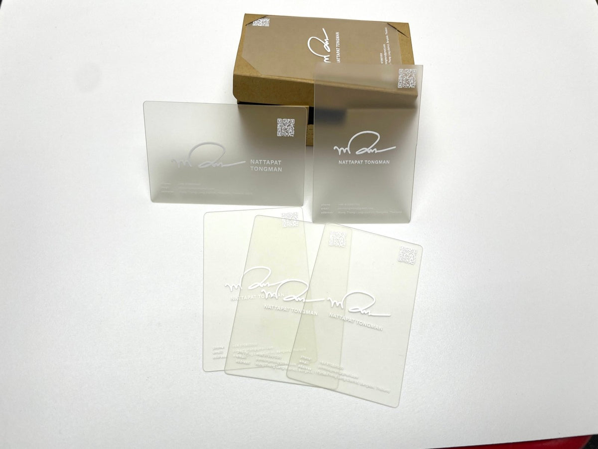 พิมพ์บัตรสะสมแต้ม คูปอง และนามบัตร Namecard พิมพ์คมชัด วัสดุคุณภาพ เหมาะสำหรับร้านค้า บริษัท และงานโปรโมชัน