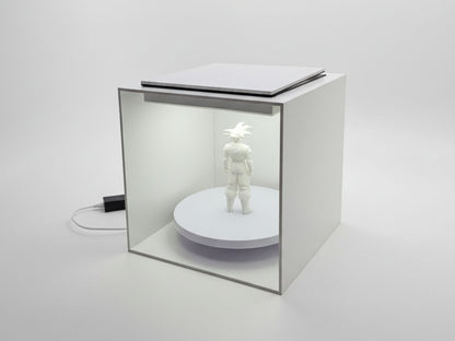 ตู้โชว์ฟิกเกอร์พลาสวูดพร้อมไฟ LED