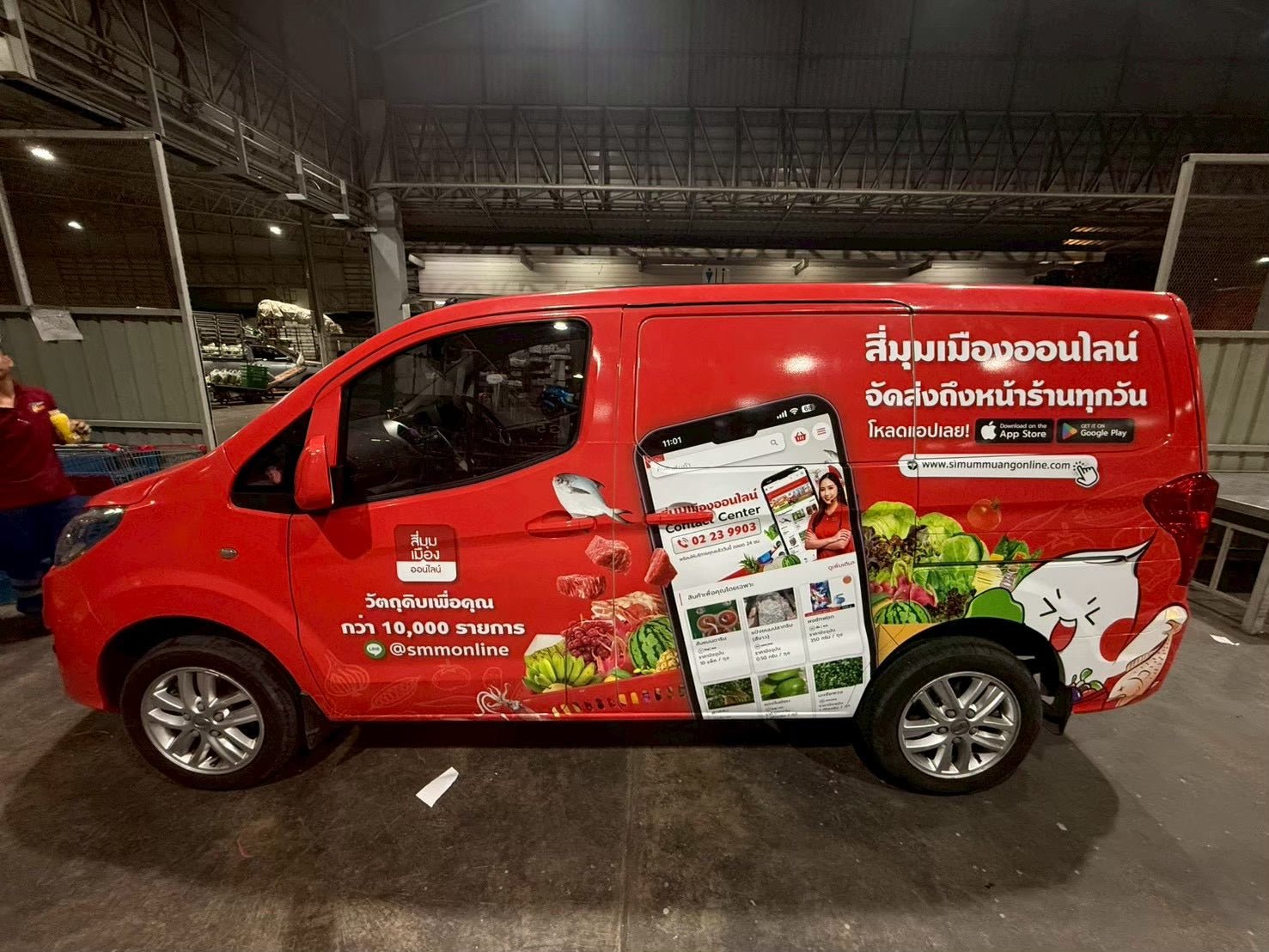 สติ๊กเกอร์ติดรถตู้ Van Wrap Sticker พิมพ์คมชัด วัสดุทนทาน เหมาะสำหรับโฆษณา โปรโมชัน และตกแต่งรถเพื่อสร้างเอกลักษณ์