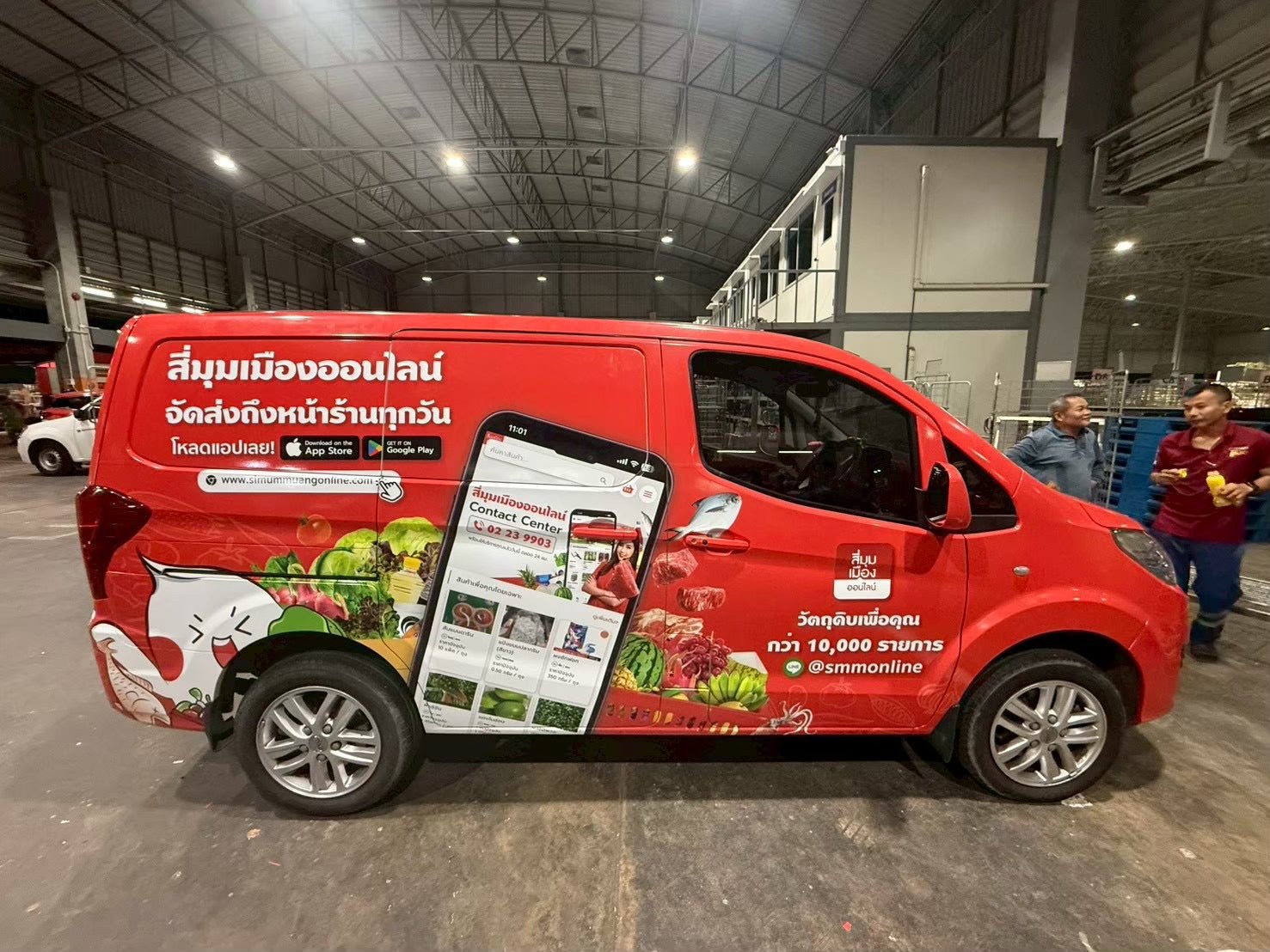 สติ๊กเกอร์ติดรถตู้ Van Wrap Sticker พิมพ์คมชัด วัสดุทนทาน เหมาะสำหรับโฆษณา โปรโมชัน และตกแต่งรถเพื่อสร้างเอกลักษณ์