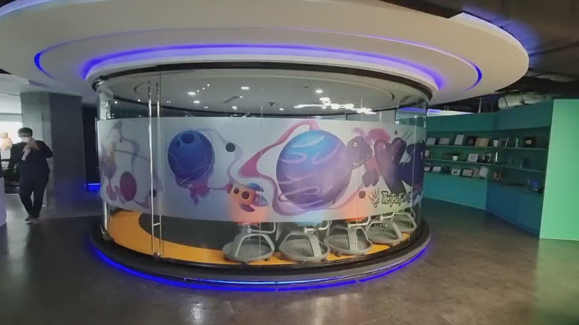 สติ๊กเกอร์ฝ้า พิมพ์อิงค์เจ็ท ติดกระจก