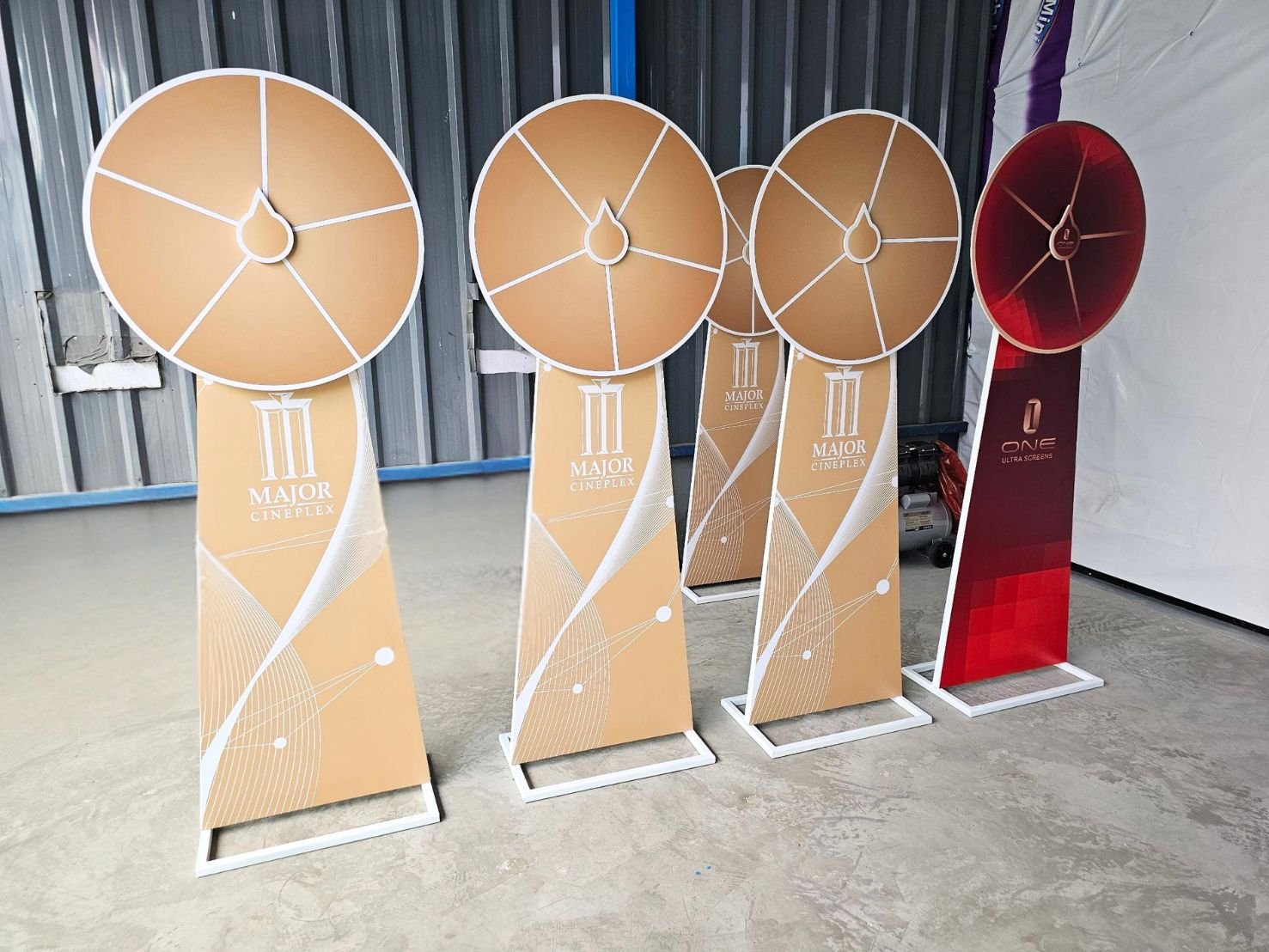 ป้ายวงล้อหมุน เสี่ยงโชค โปรโมชัน & อีเวนต์