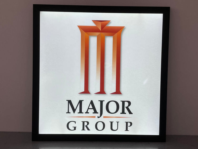custom signage ป้ายไฟโลโก้สปอนเซอร์ wall sign