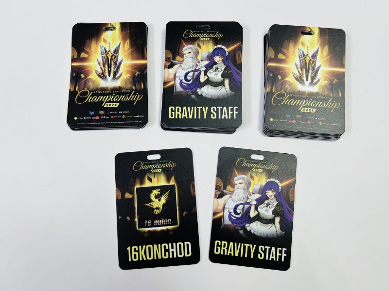 ป้ายห้อยคอ ป้ายคล้องคอ ป้ายชื่อพนักงาน ป้าย staff ดีไซน์ใช้งานสะดวก เหมาะสำหรับงานอีเวนต์และองค์กร