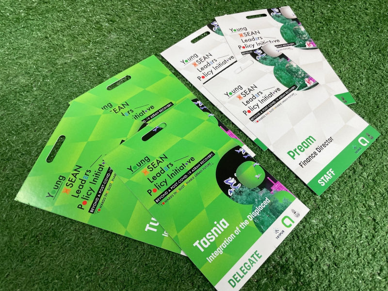 ป้ายห้อยคอ ป้ายคล้องคอ ป้ายชื่อพนักงาน ป้าย staff ดีไซน์ใช้งานสะดวก เหมาะสำหรับงานอีเวนต์และองค์กร