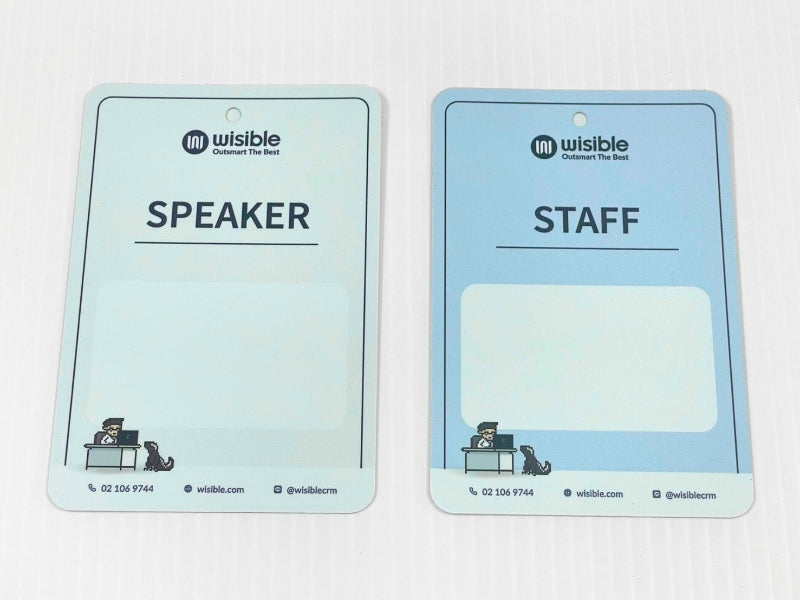 ป้ายห้อยคอ ป้ายคล้องคอ ป้ายชื่อพนักงาน ป้าย staff ดีไซน์ใช้งานสะดวก เหมาะสำหรับงานอีเวนต์และองค์กร