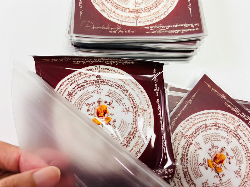 รับสติ๊กเกอร์ยันต์ สติ๊กเกอร์พระ สติ๊กเกอร์ลายสักยันต์ สติ๊กเกอร์พระติดรถ สติ๊กเกอร์รูปพระ ป้ายพระ สำหรับติดรถ ติดกระจก